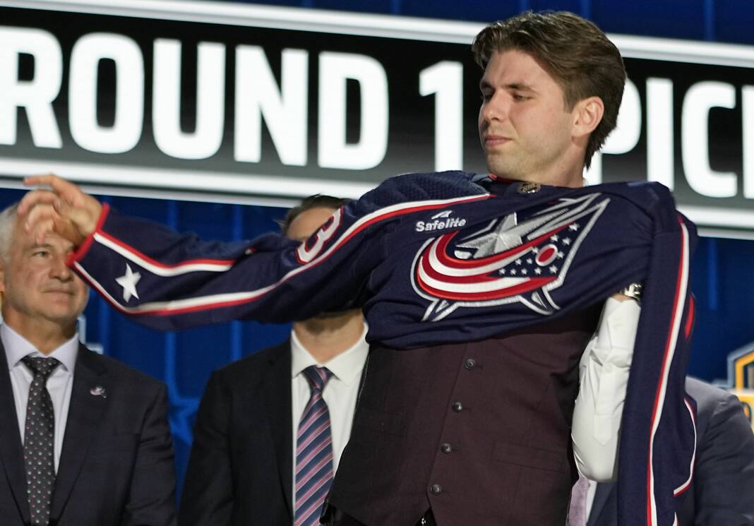 Columbus Blue Jackets draft Adam Fantilli #3 overall in 2023 NHL Entry Draft