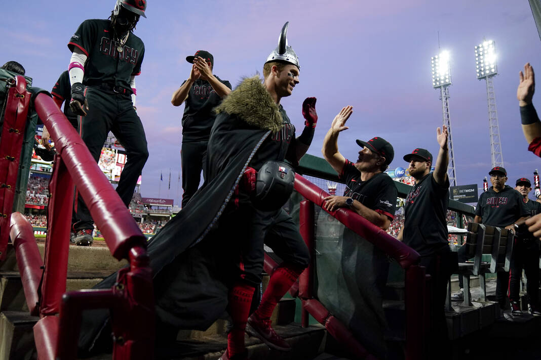 Reds' Matt McLain wallops slam in win over D-backs