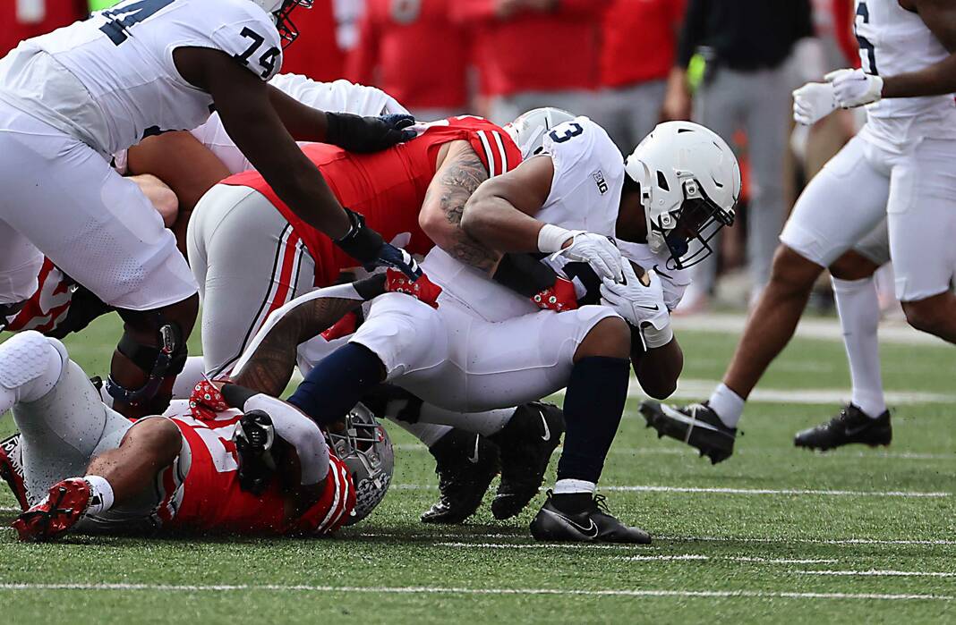 No. 3 Ohio State beats No. 7 Penn State 20-12