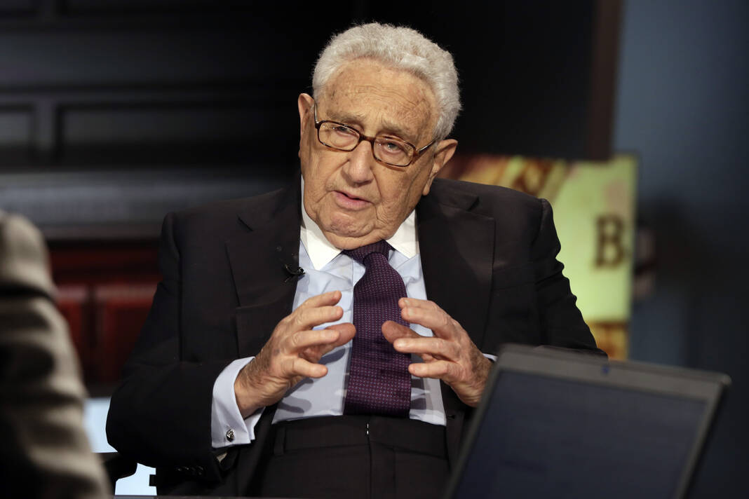 Henry Kissinger Secretary Of State Under Presidents Nixon And Ford Dies At 100 0566