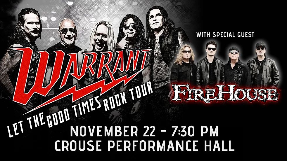 Warrant with special guest FireHouse